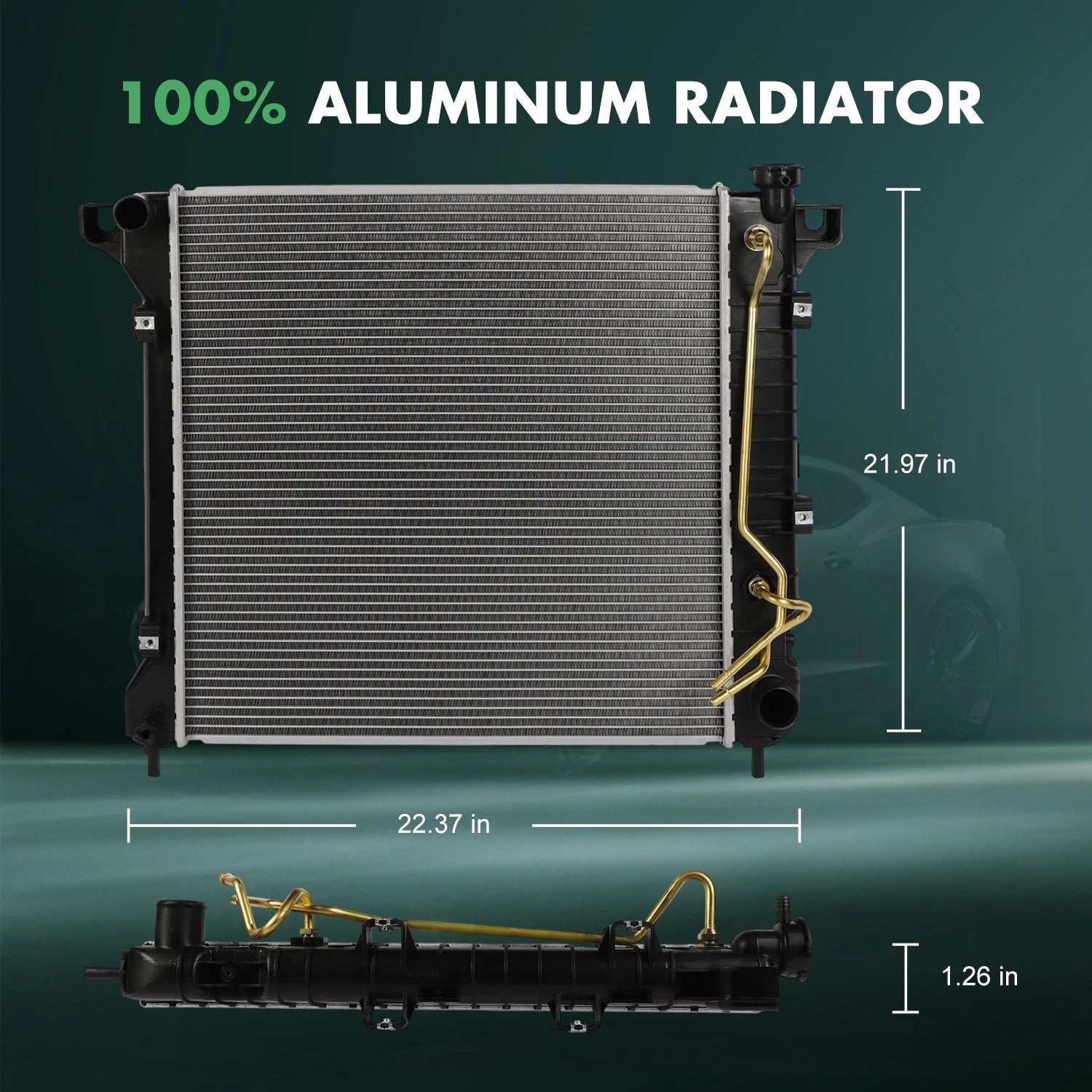 Radiator for Dodge Dakota Durango (1997–2000)