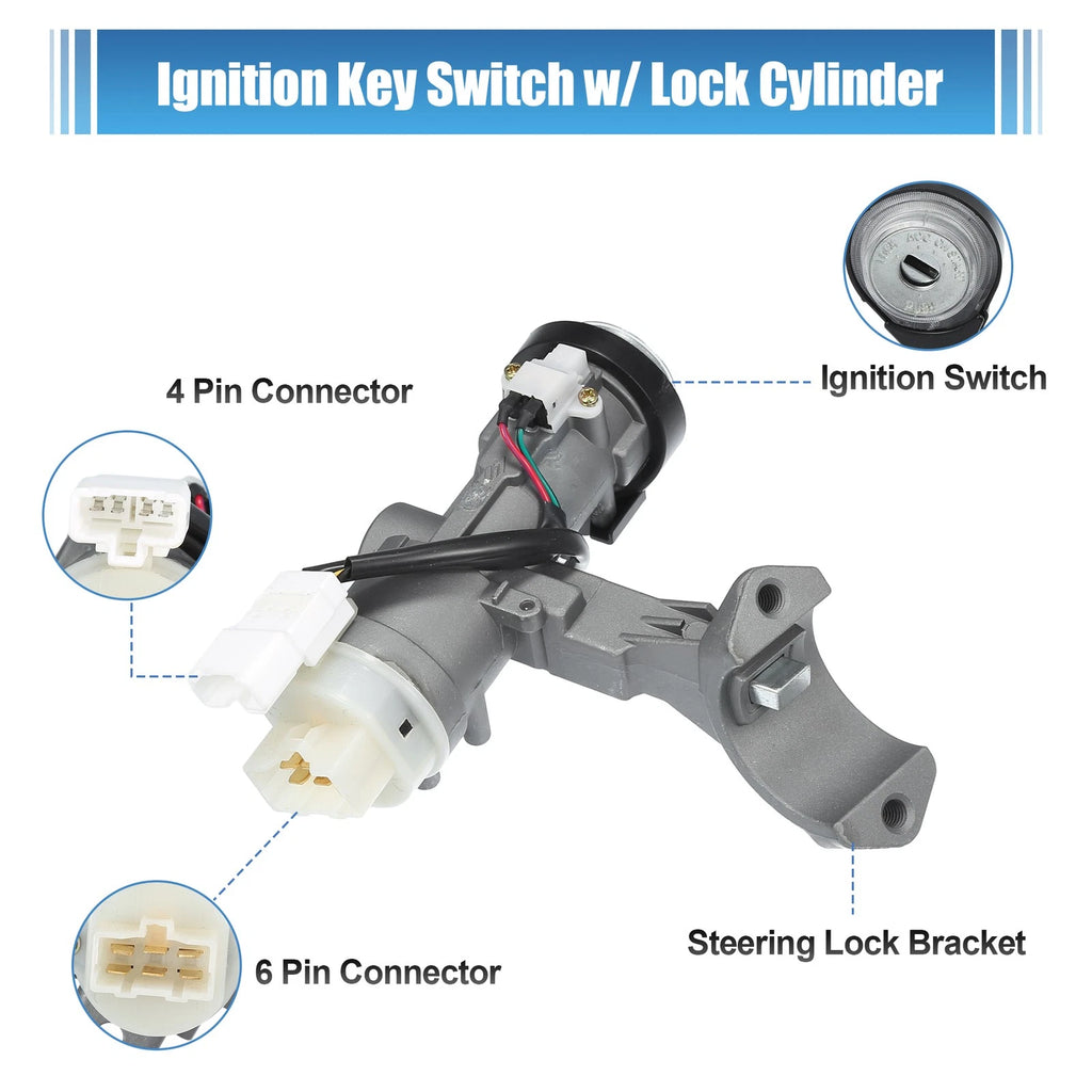 Ignition Switch Lock Cylinder for Kia Spectra, Hyundai Elantra (NO.819052DA00)