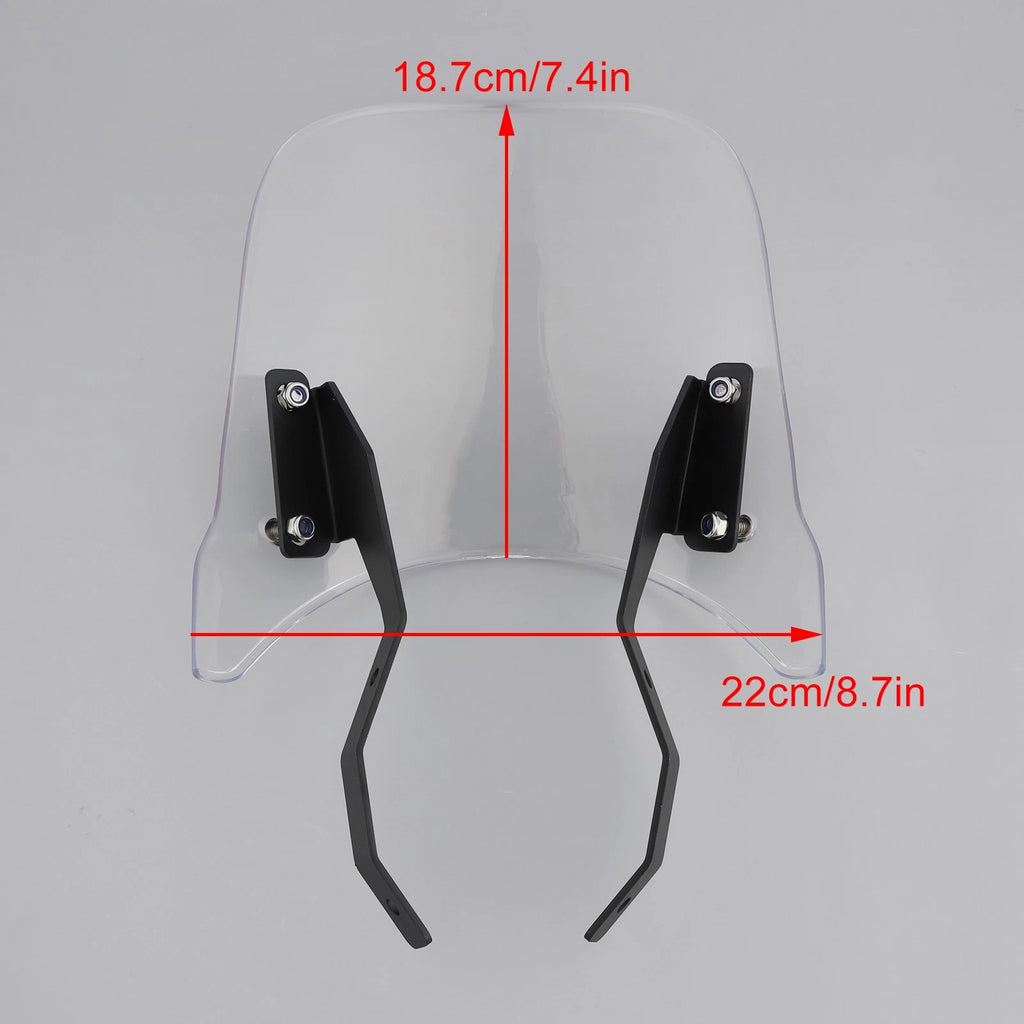 Windshield for Honda Rebel 250 300 500 CL250 CL300 CL500 (2023–2024)