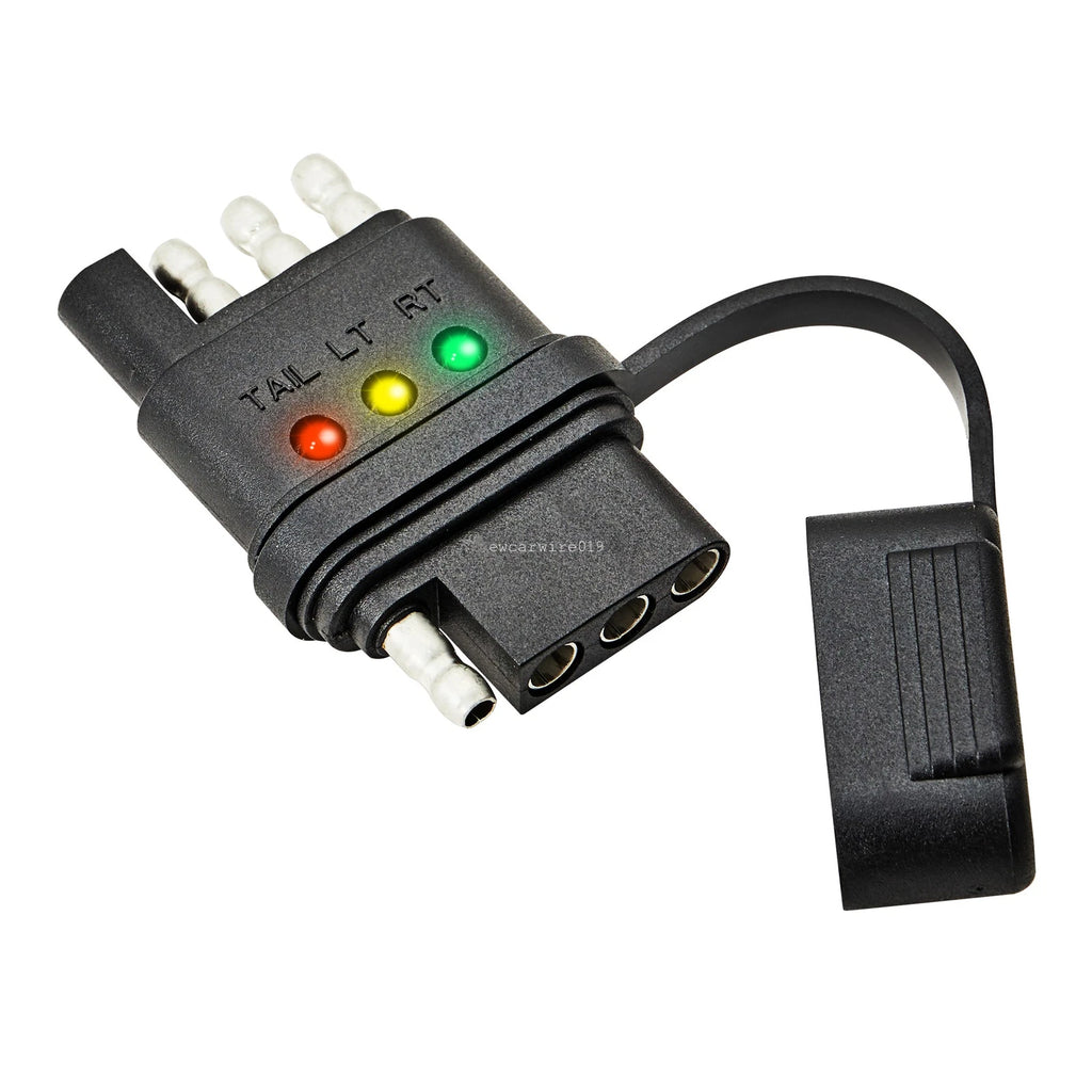 4-Way Trailer Light Wiring Tester for LED Indicators (Universal)