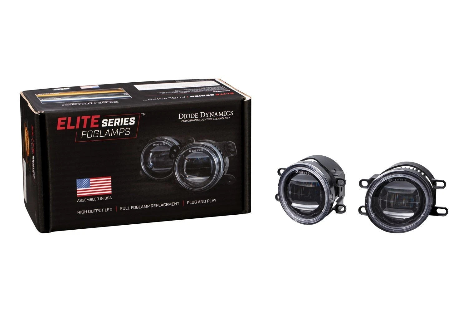 LED Fog Light Kit Type B 6000K Cool White for Diode Dynamics Elite (2011–2020)