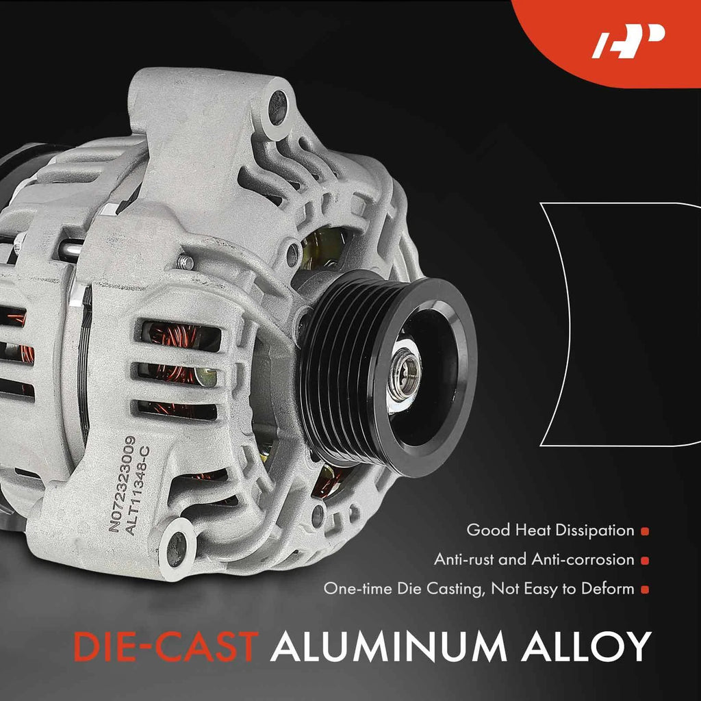 Alternator for Chevy Silverado 1500 HD GMC Sierra 3500 (2001-2007)