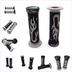 7/8" Gray Hand Grips for Honda CB VTR Hornet, Yamaha 600R R1