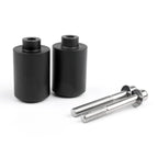 Crash Bobbins Protector Sliders for Yamaha FZ6 600 (2004–2008) - Aluminum Black
