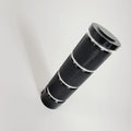 Left Black Stroker Knurled Billet Grip for Harley Softail Dyna Sportster