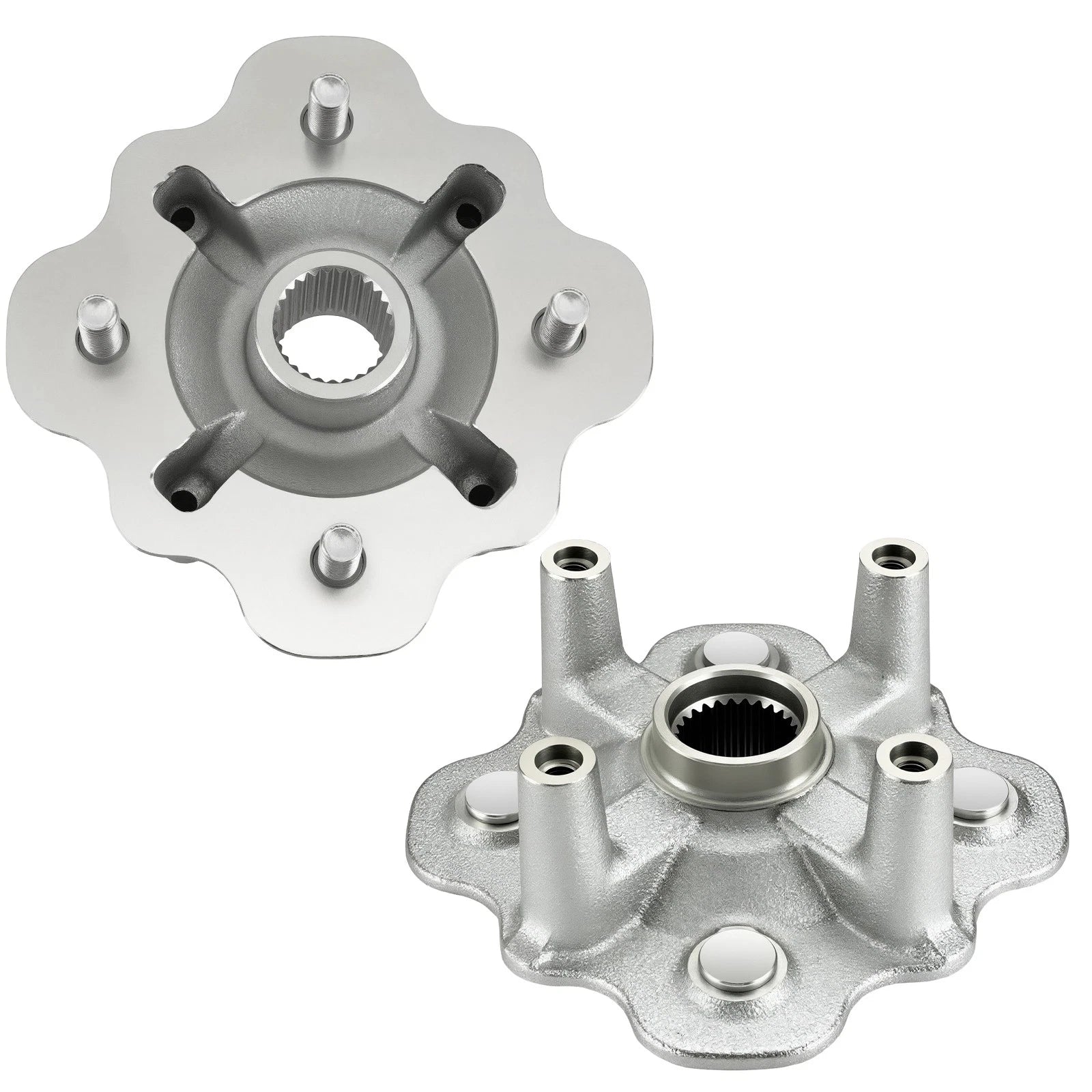 Front Left & Right Hubs for Yamaha Kodiak 400 450 Bruin 350 (1993–2006)