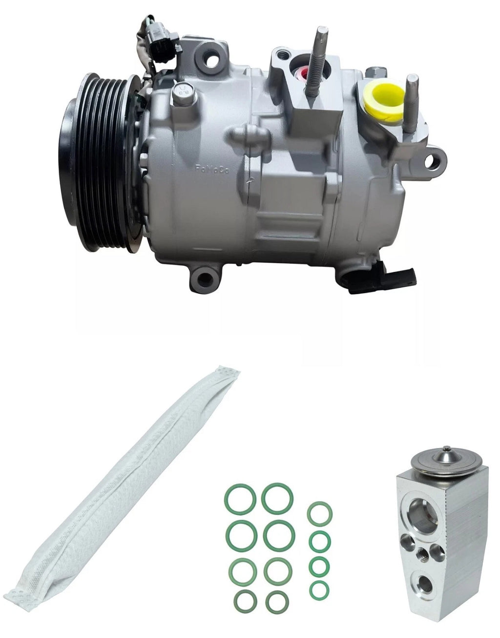 AC Compressor Kit Replacement for Ford Edge 2.7L Turbo (2020–2024)