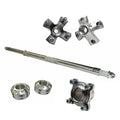 Set of 2 Rear Axle Brake Hub Lock Nuts for Polaris RZR170 (2010–2023)