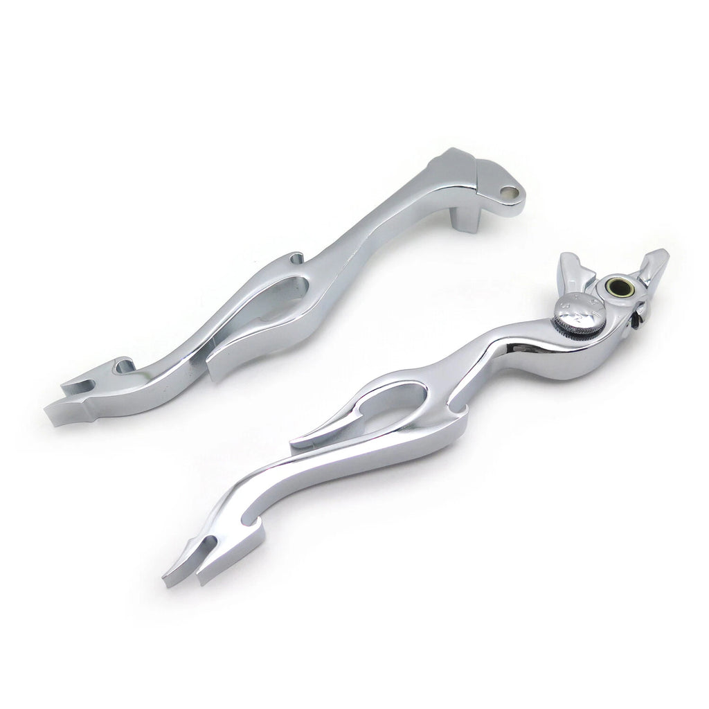 Brake Clutch Levers Controls for Suzuki GSXR600 (1997–2003) TL1000S (1997–2001) Chrome