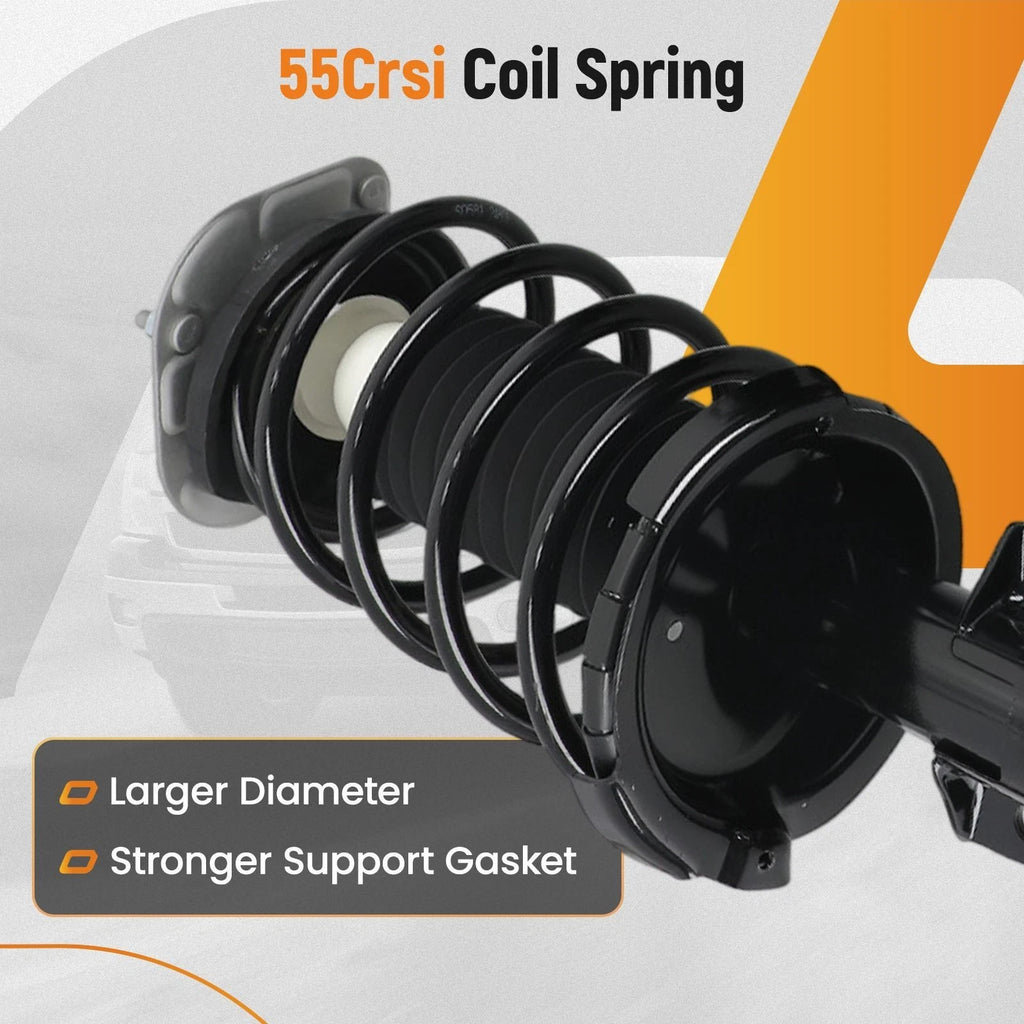 Set of 4 Complete Struts Shocks for Volvo XC70 (2003–2007)