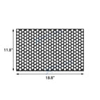 Carbon Fiber Honeycomb Rear Lamp Sticker for Car (48-30 cm)