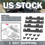 Tailgate Hinge Plates and Screws for Yamaha Rhino YXR 450 660 700 (2004–2018)
