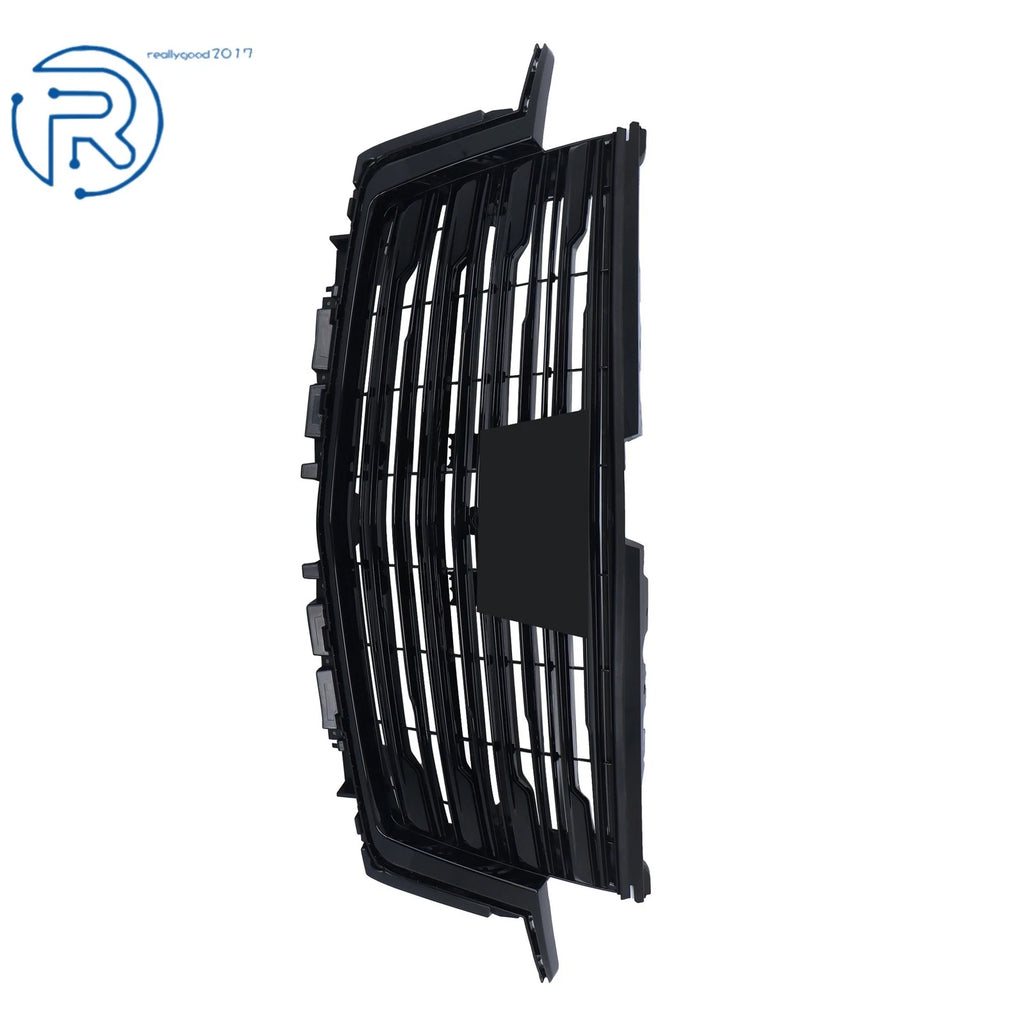 Front Bumper Upper Grille for Cadillac Escalade (2021-2023) Black Plastic