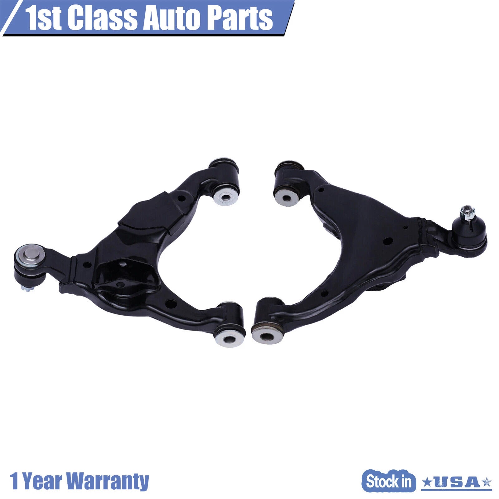 2X Front Lower Control Arms Suspension Kit for Toyota Tacoma (2005–2015)