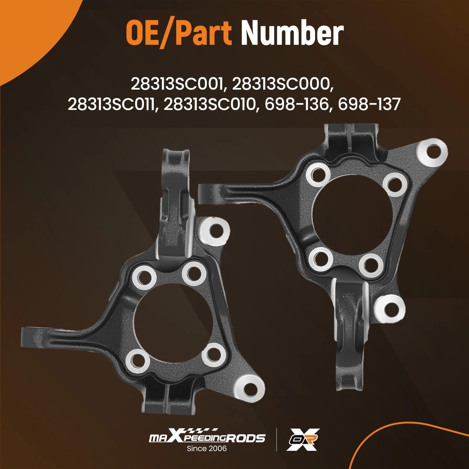 Front Steering Knuckle Kit for Subaru Crosstrek (2016-2019)