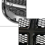 Front Bumper Grille for Dodge Grand Caravan (2011-2020) Black