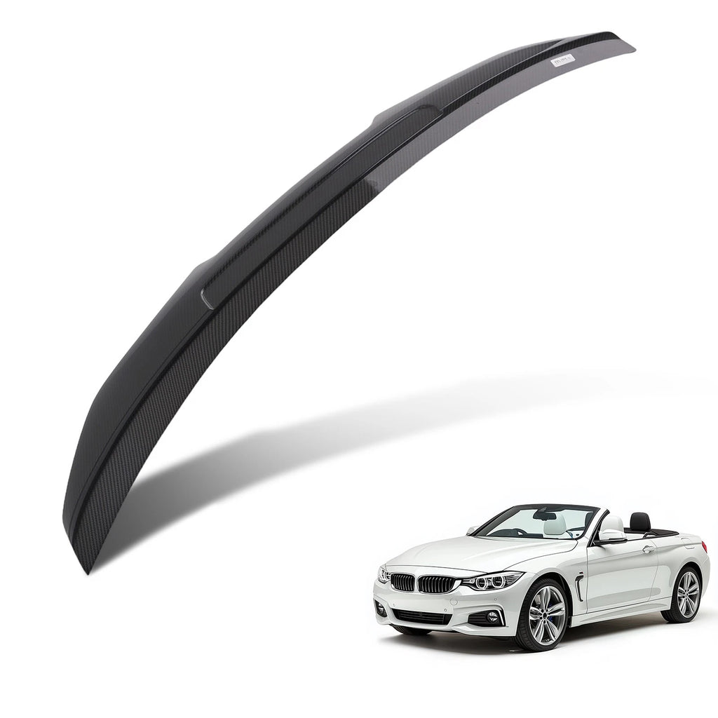 Rear Carbon Fiber Wing Spoiler for BMW F83 M4 Trunk 2 Door 2015-2020