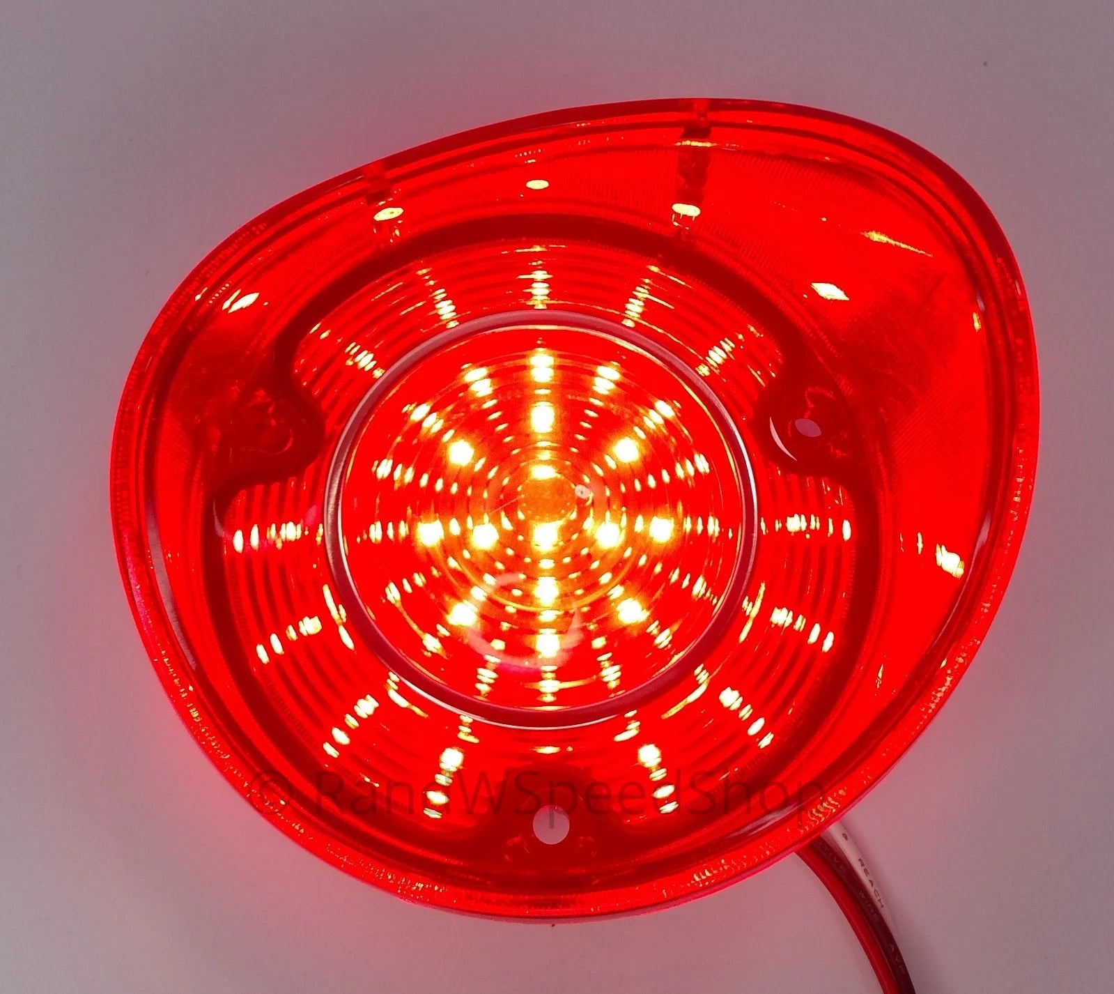 LED Tail Light Lens Passenger Side Replacement for 1972 Chevy Chevelle Malibu (1972–1972)