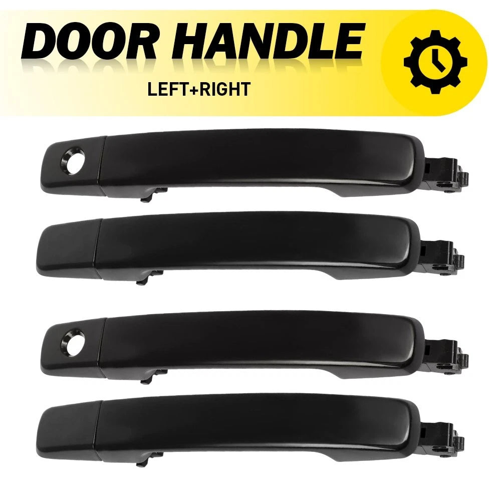 Set of 2 Front Rear LH+RH Outside Door Handles for Nissan Frontier (2005–2008)