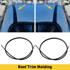 Set of 2 Roof Drip Molding Trim for Toyota Camry 75556-06030 75555-06030