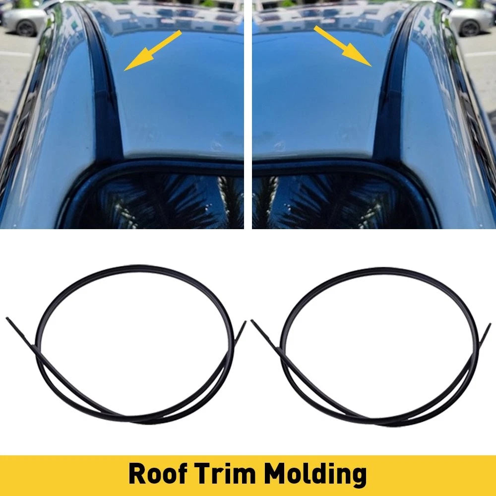 Set of 2 Roof Drip Molding Trim for Toyota Camry 75556-06030 75555-06030