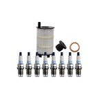 Wix Engine Oil Filter & Denso Spark Plugs Set for Audi A6 A8 S5 (2005–2012)