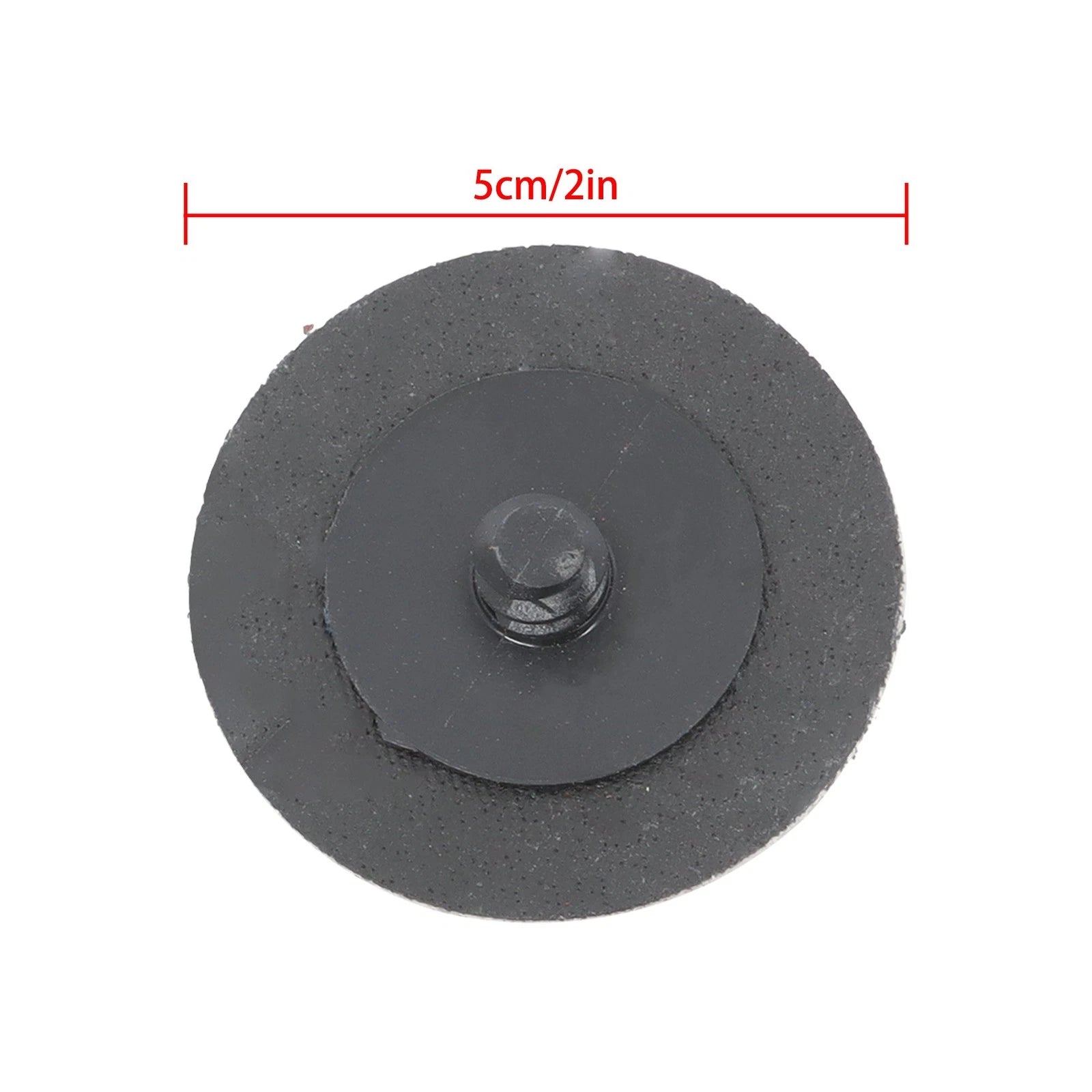 150 Pieces 2 Inch 80 Grit Red Torque Sanding Discs for Die Grinder