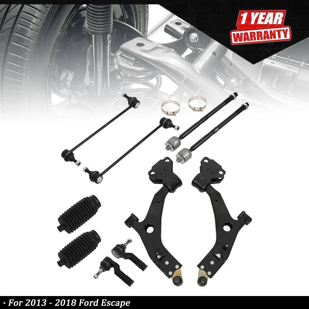 Set of 4 Front Lower Control Arms for Ford Escape (2013–2018)