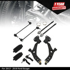 Set of 4 Front Lower Control Arms for Ford Escape (2013–2018)