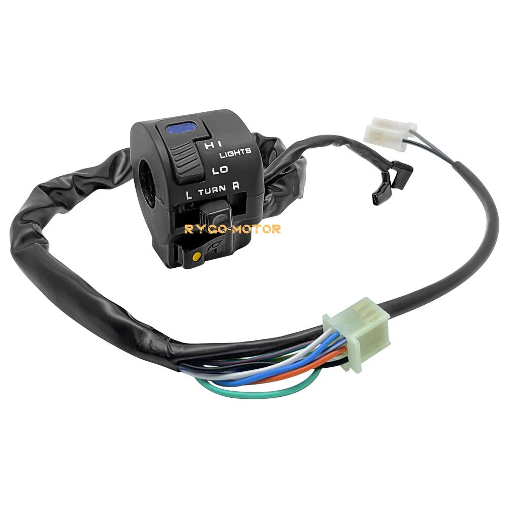 Left Control Switch Headlight Horn Turn Signal Button for Honda XR650L (1993–2008)