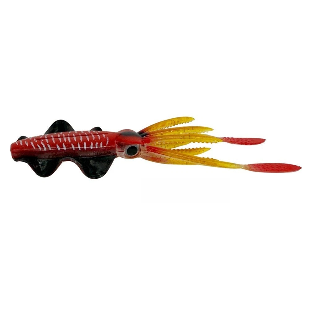 Squid Lure Jigging Bait for Fishing (Lifelike Design, Soft PVC)