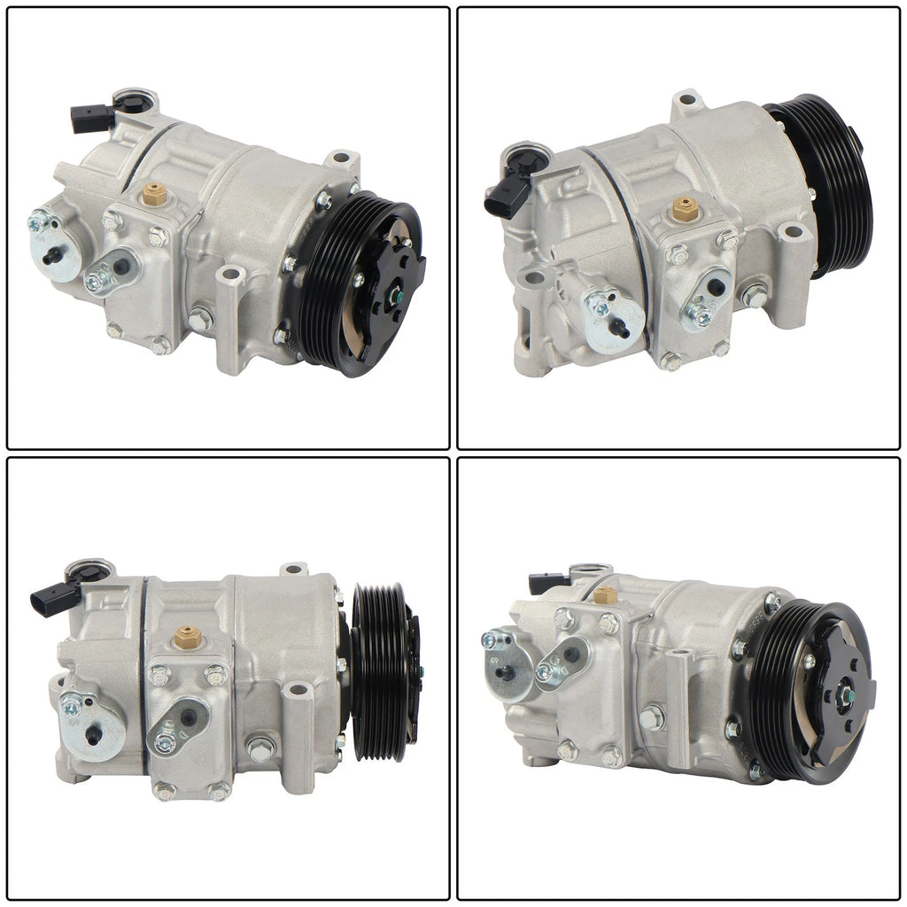 A/C Compressor for VW Jetta Passat Golf CC Beetle 1.8/2.0L (2006–2015) Audi A4 (2007)