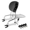 Sissy Bar Backrest Pad Mount Spools for Indian Chieftain Roadmaster (2014 - 2022)