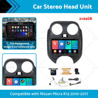 Car Stereo Head Unit for Nissan Micra K13 (2010–2017)