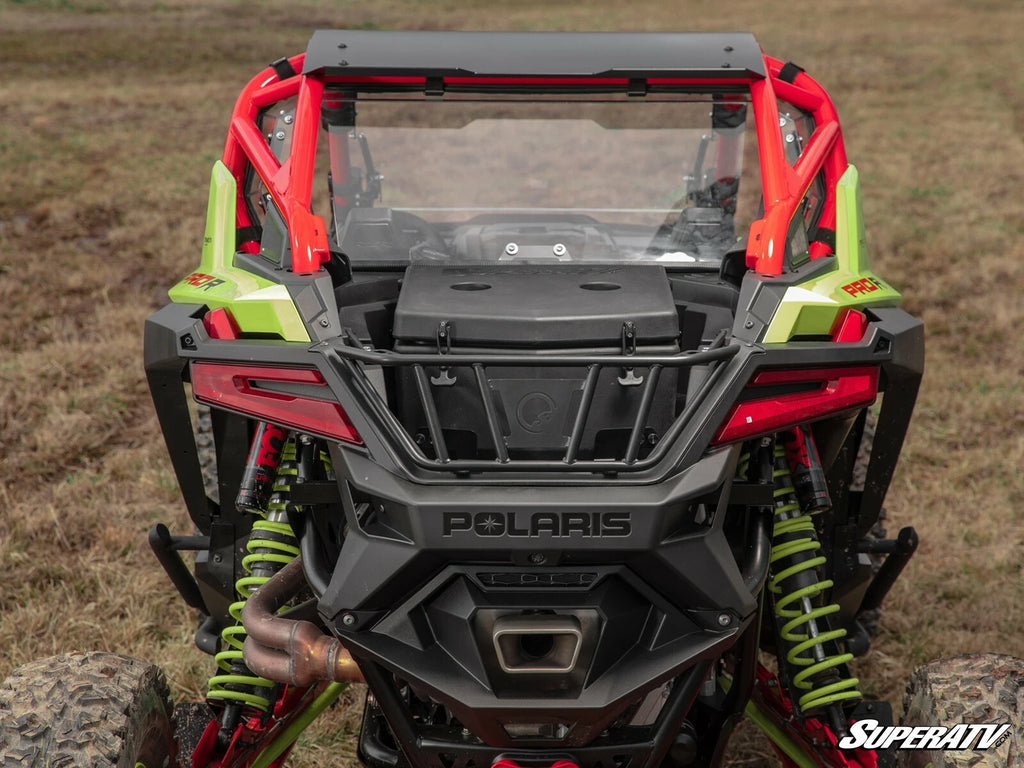 SuperATV Rear Cooler/Cargo Box for Polaris RZR PRO R (2022–2023)
