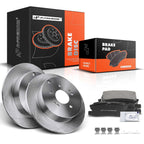 Rear Disc Brake Rotor & Ceramic Pad for Mitsubishi Endeavor (2004–2011)