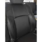 Set of 4 Black Leather Seat Covers for Dodge Ram (2009–2018)