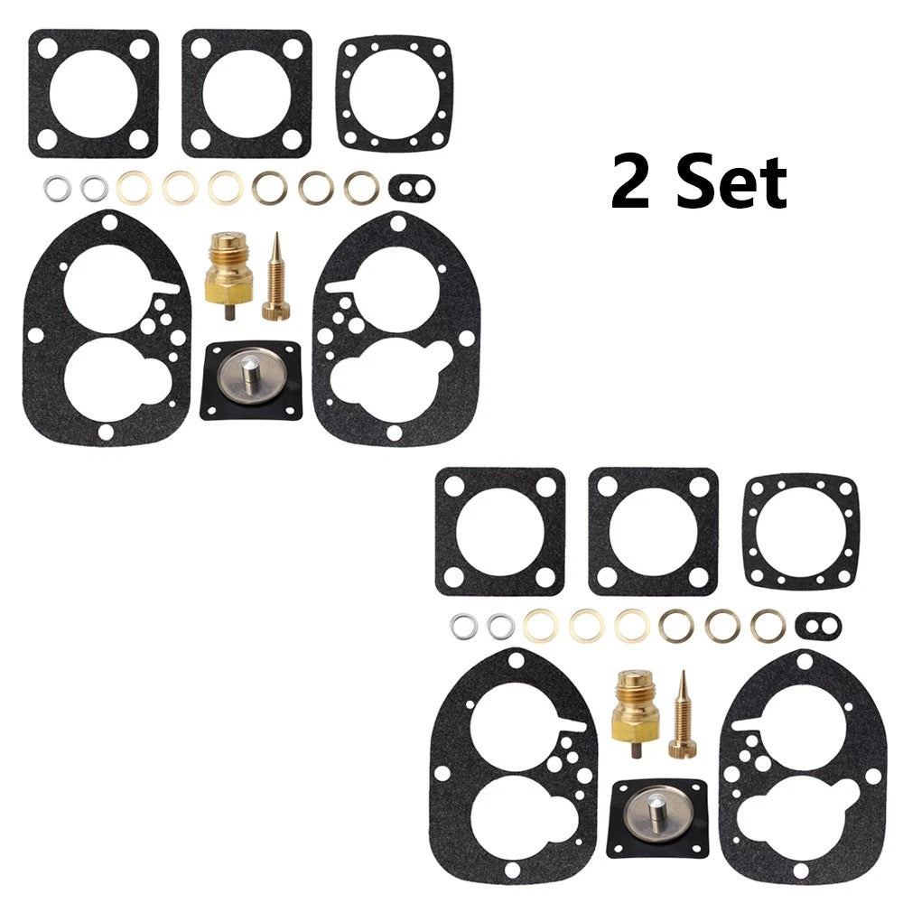 2X Carburetor Repair Rebuild Kit for Volvo Penta AQ BB (856472)