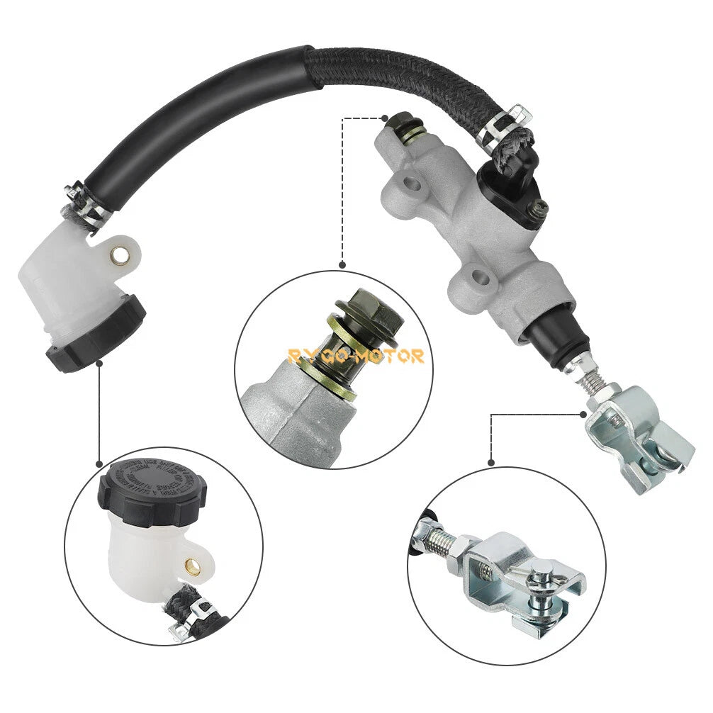 Rear Brake Master Cylinder for Honda Sportrax 300 400 TRX 300EX 400EX 250X 400X (1993–2006)