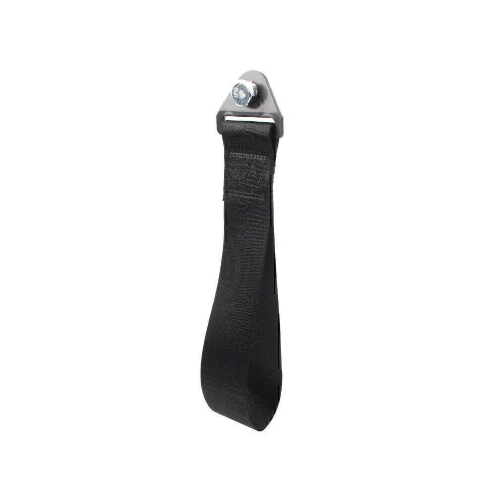 Black Racing Towing Strap Belt Rope for Universal Car Bumper
