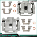 Rear Pair Brake Calipers w/ Bracket for Nissan 350Z, Murano, Quest, Infiniti G35