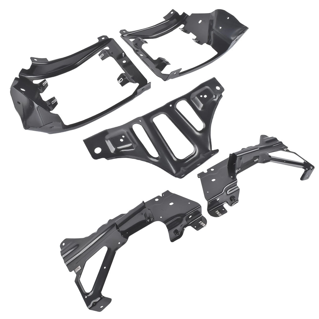 Front Bumper Support & Mount Bracket Set for Chevy Silverado 1500 (2016–2018)