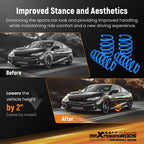 2X Lowering Springs for Toyota Camry (2018-2024)