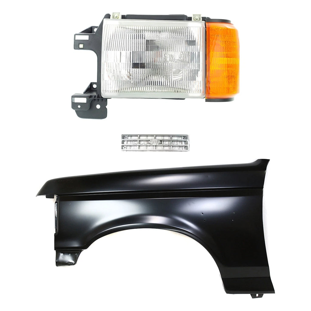 Fender and Headlight Kit for Ford F-150, F-250 (1989–1991)