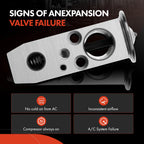 A/C Expansion Valve for Infiniti FX35 FX45 G35 Nissan 350Z (2003–2008)