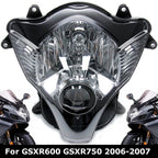 Headlight Assembly for Suzuki GSXR600 GSXR750 (2006–2007)