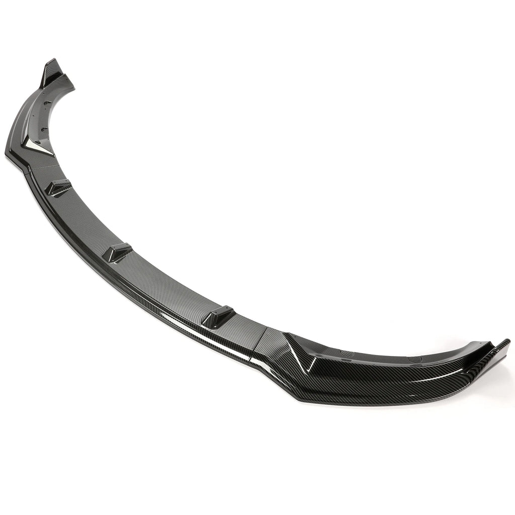 Front Bumper Lip Set for Tesla Model 3 (2017–2023) Carbon Style 3Pcs