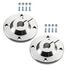 Set of 2 Aluminum Wheel Hubs for Go Kart Off Road Cart (1" Bore)