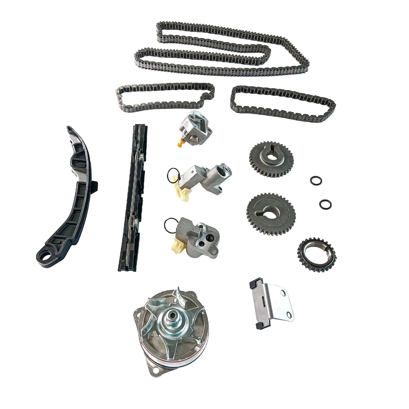 13x Engine Timing Chain Kit w/ Water Pump for Infiniti FX35 M35 Nissan 350Z (2003–2008)