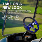 320mm Blue Steering Wheel for EZGO TXT RXV Yamaha Club Car